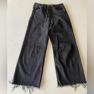 LEVIS Ribcage straight ankle jeans